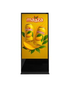 VARITO 75" HD Touch Screen Free Standing Digital Signage Kiosk