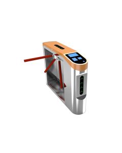 QR Code Scanner Tripod Turnstile Visitor Entry Management 