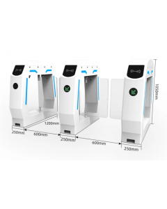 Biometric Optical Swing Turnstile Gate