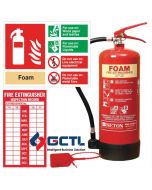 Foam fire extinguisher in Bangladesh (9 Liter)