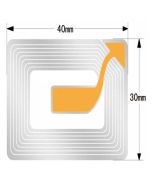 RF retail security tags 4030mm front image
