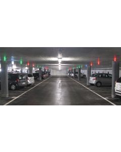 Ultrasonic Sensor car parking guidance system