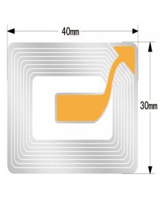 RF retail security tags 4030mm front image