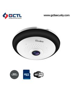 MAPESEN VR-T1E4I300-WTA2 360 Degree Panoramic WiFi SD I TF Card Dome Camera
