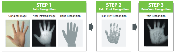 How does Near Infrared Palm Recognition Works?