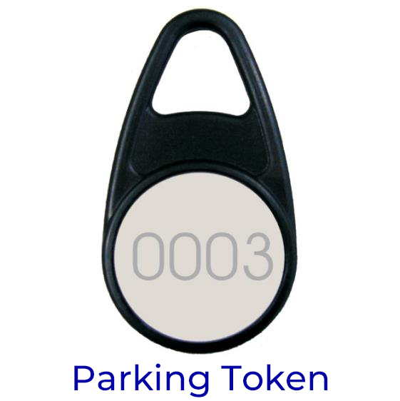 Car Park Self Ticketing Token