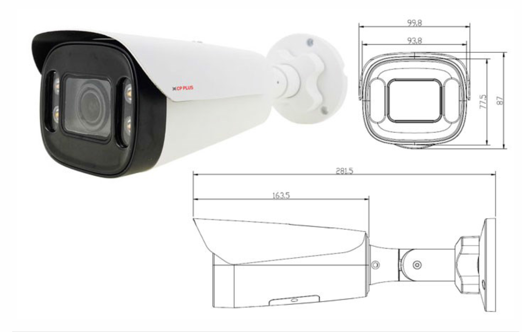 CP Plus CP-GPC-T24L8-V5 2.4MP Full HD IR Guard Bullet Camera in bd
