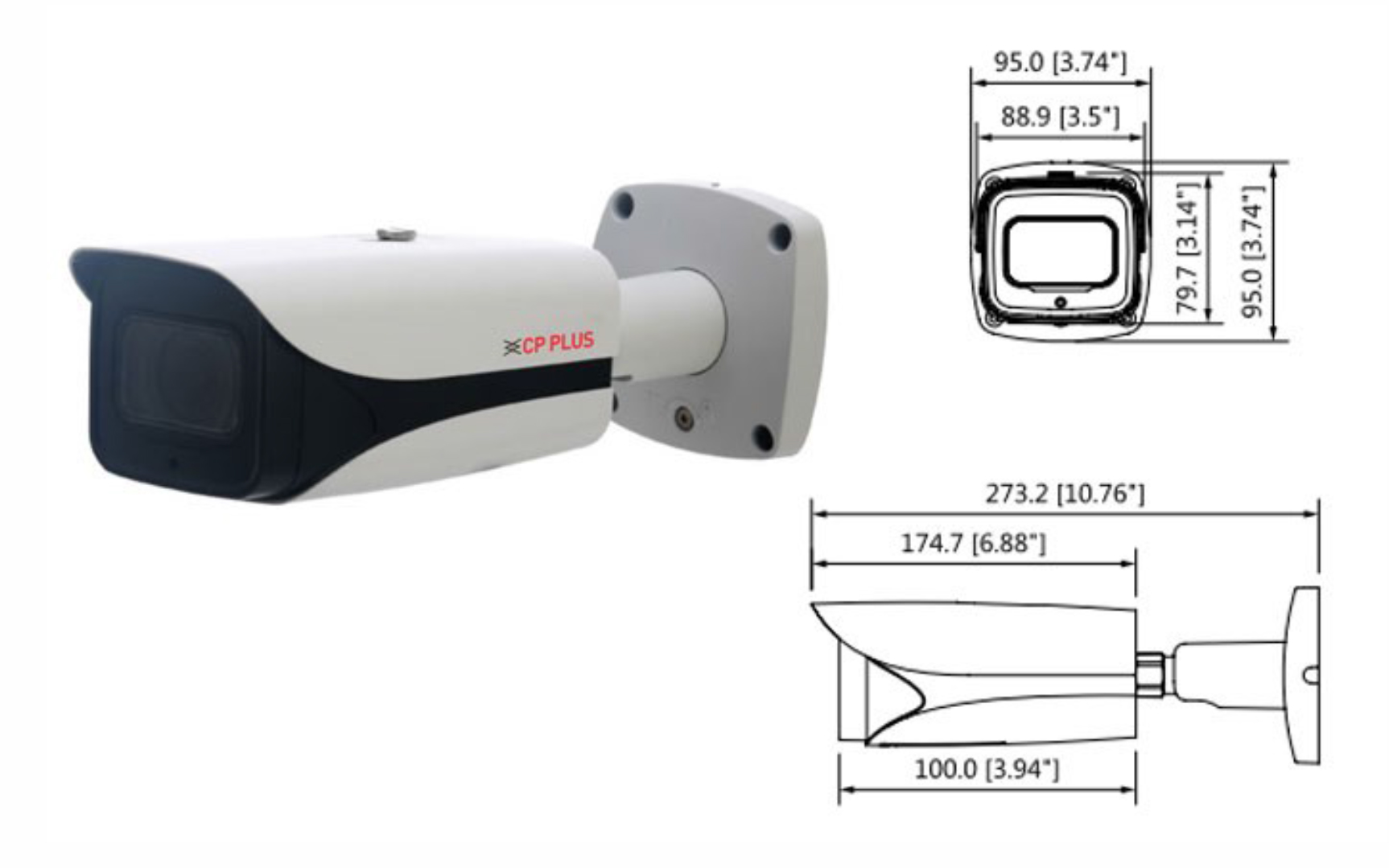 CP Plus CP-UNC-TE4K081ZL10E-VMD 4K 8MP IP PTZ CCTV Camera in Bangladesh