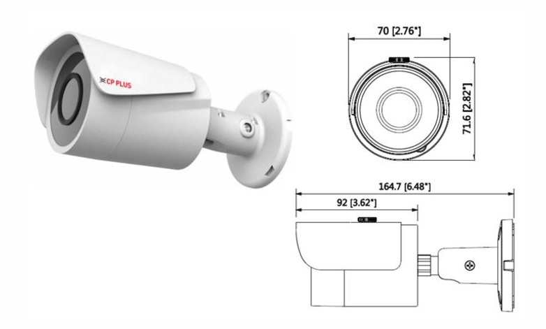 CP Plus CP-UNC-TS41ML3 4MP IP CCTV Camera in Bangladesh