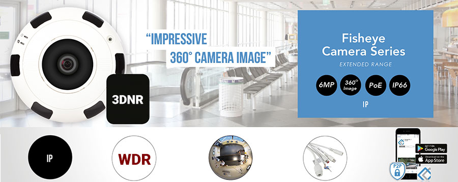 panoramic fisheye camera