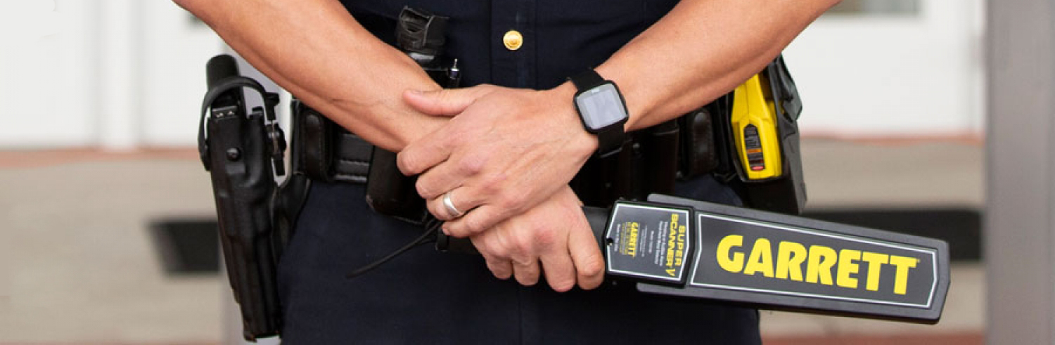 garrett hand held metal detector